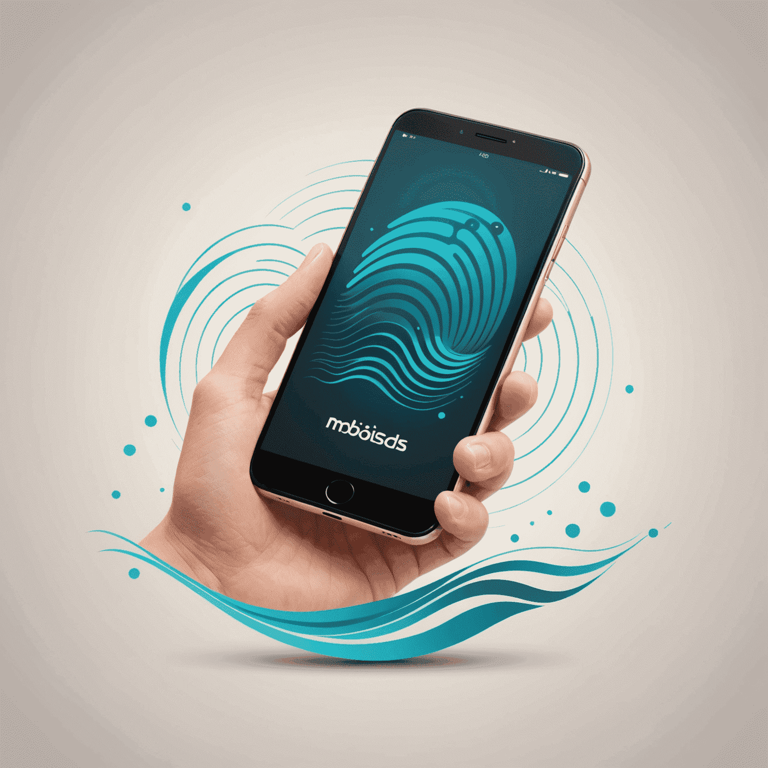 MobisAds logo featuring a stylized mobile phone with signal waves