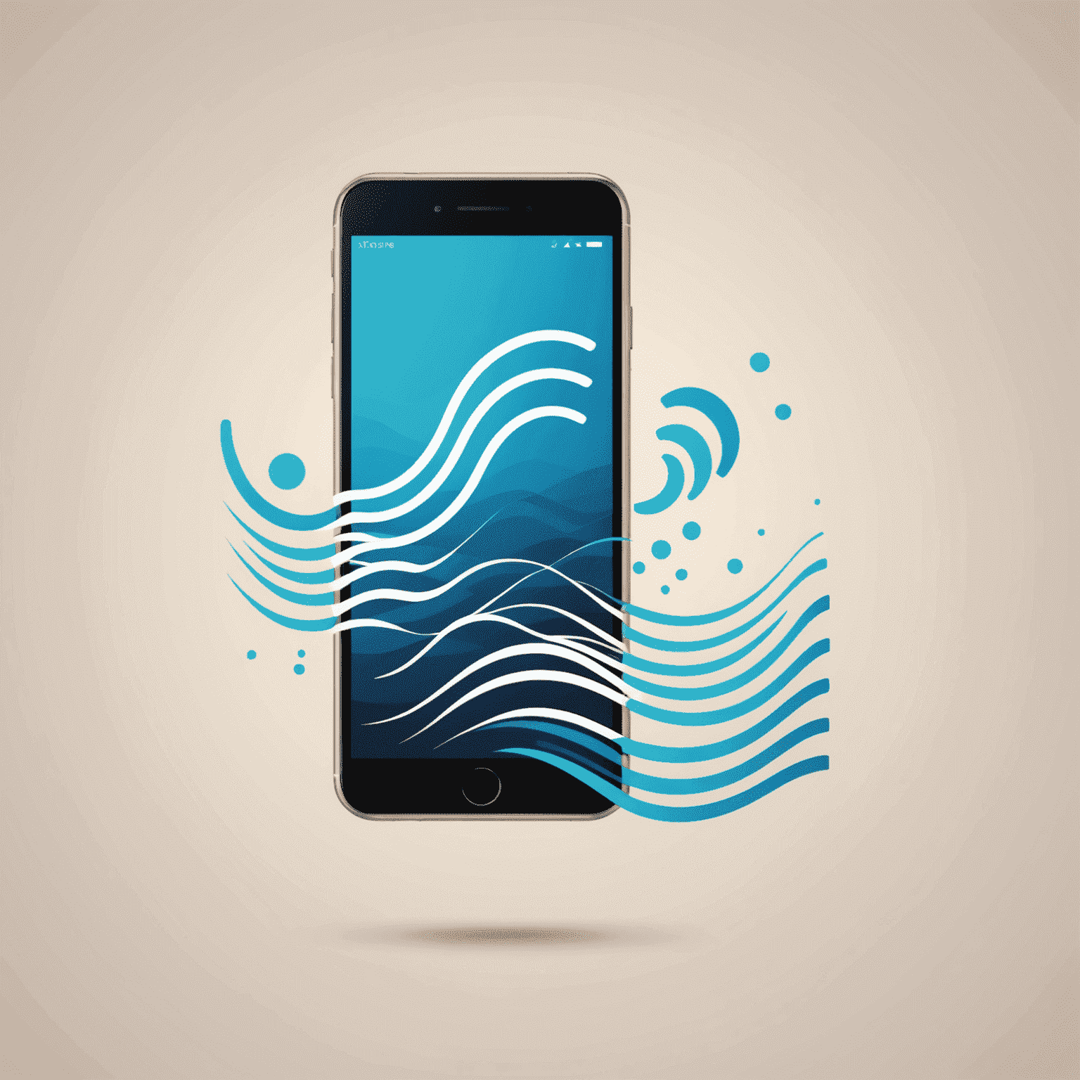 MobisAds logo featuring a stylized mobile phone with signal waves