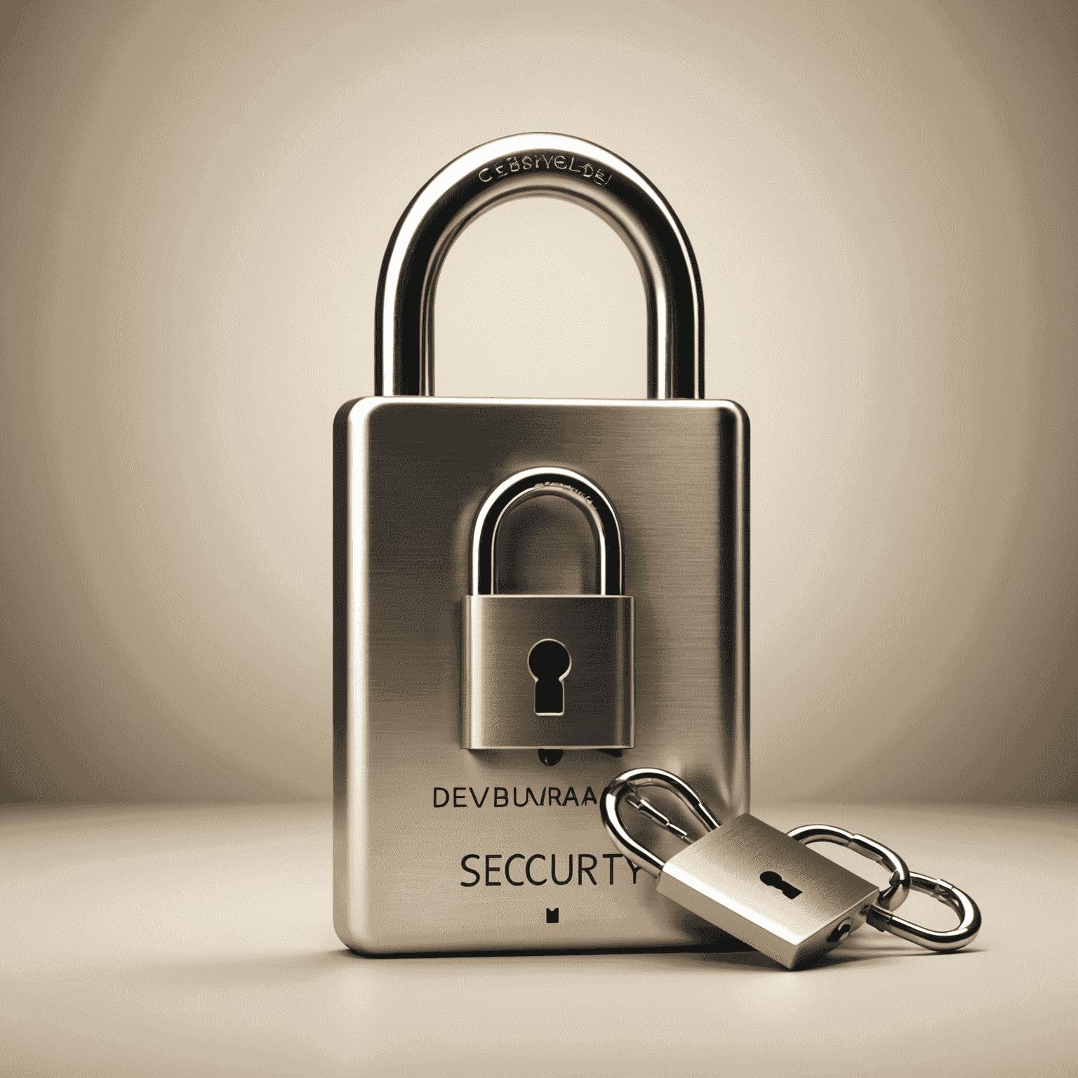 A visual representation of encrypted data transfer between two mobile devices, with a padlock icon signifying security